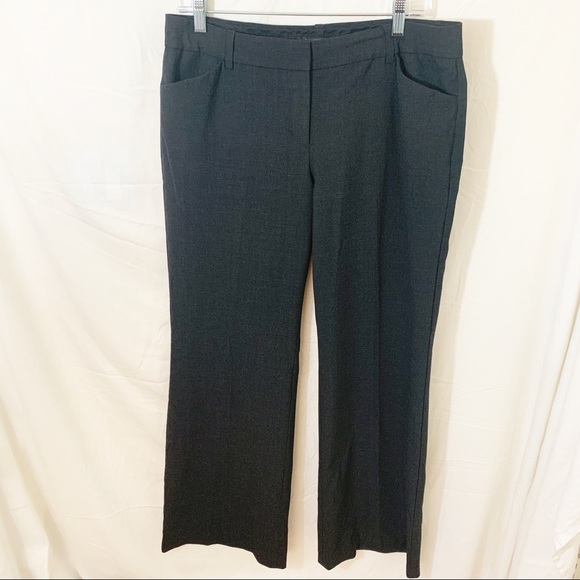 Express Design Studio Dark Gray Editor Pants 12L - Picture 3 of 8